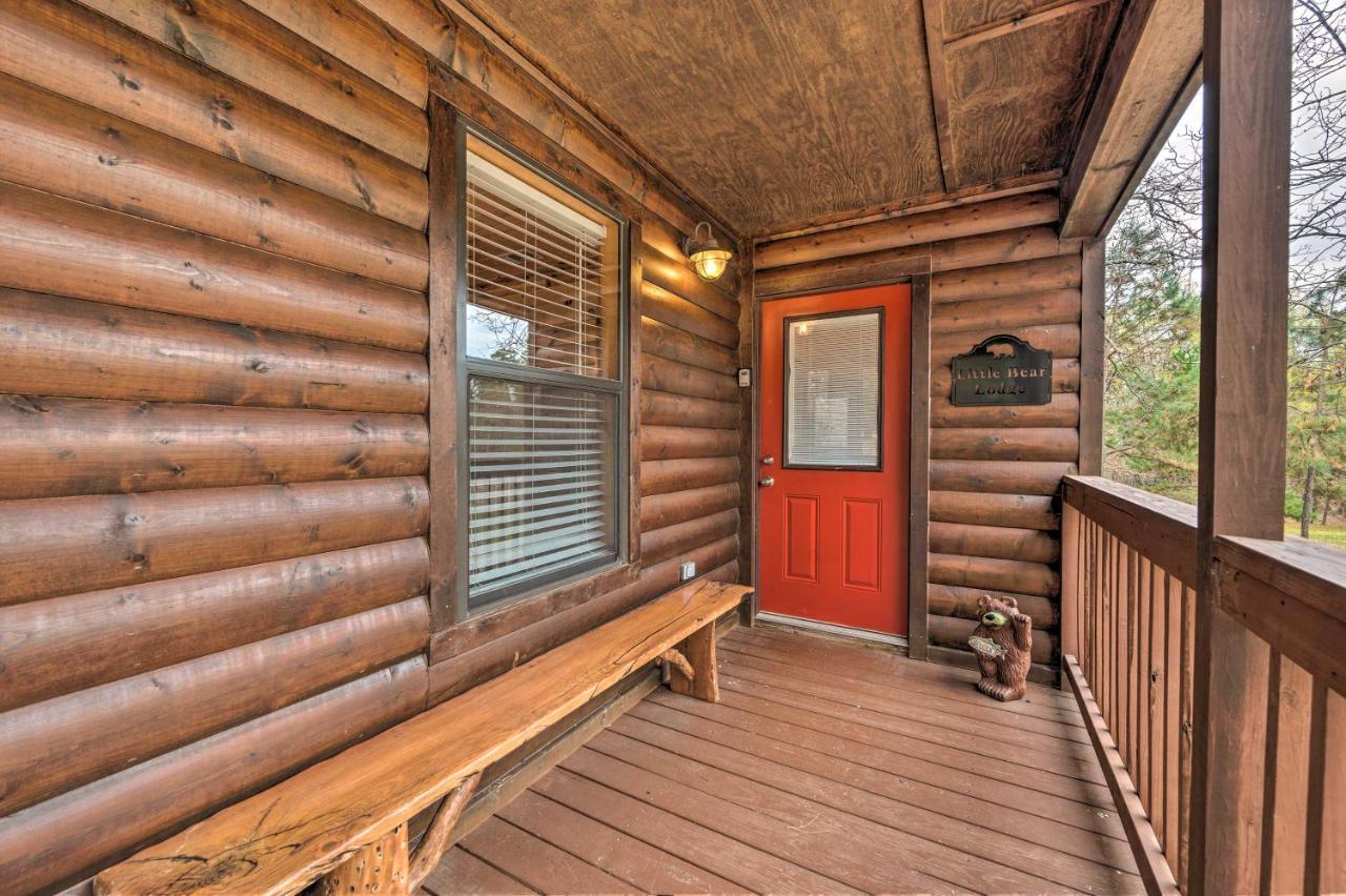 Little Bears Pond Broken Bow Cabin With Hot Tub! Exteriör bild
